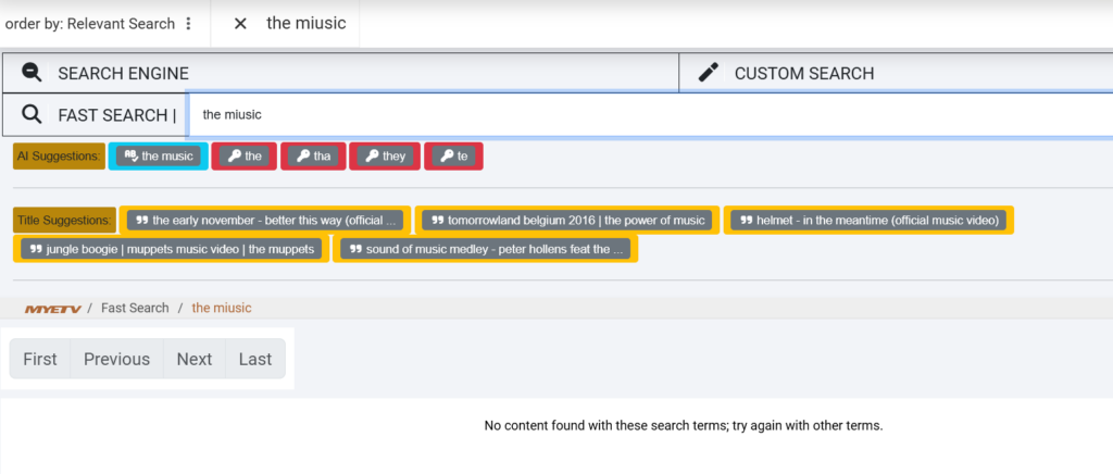 AI and Title suggestions